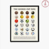 World Cup Ball Poster, Soccer Wall Art, Football Poster