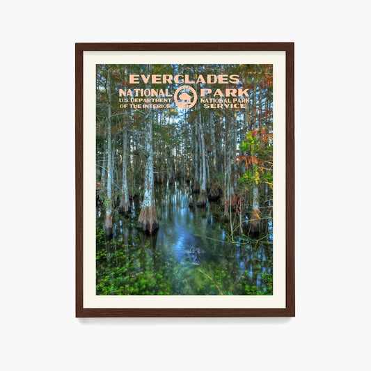 Everglades National Park Poster, National Park Wall Art