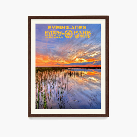 Everglades National Park Poster, National Park Wall Art