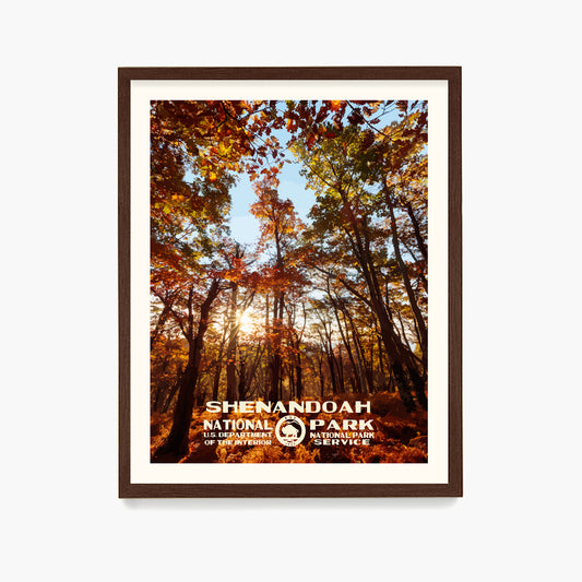 Shenandoah National Park Poster, National Park Wall Art