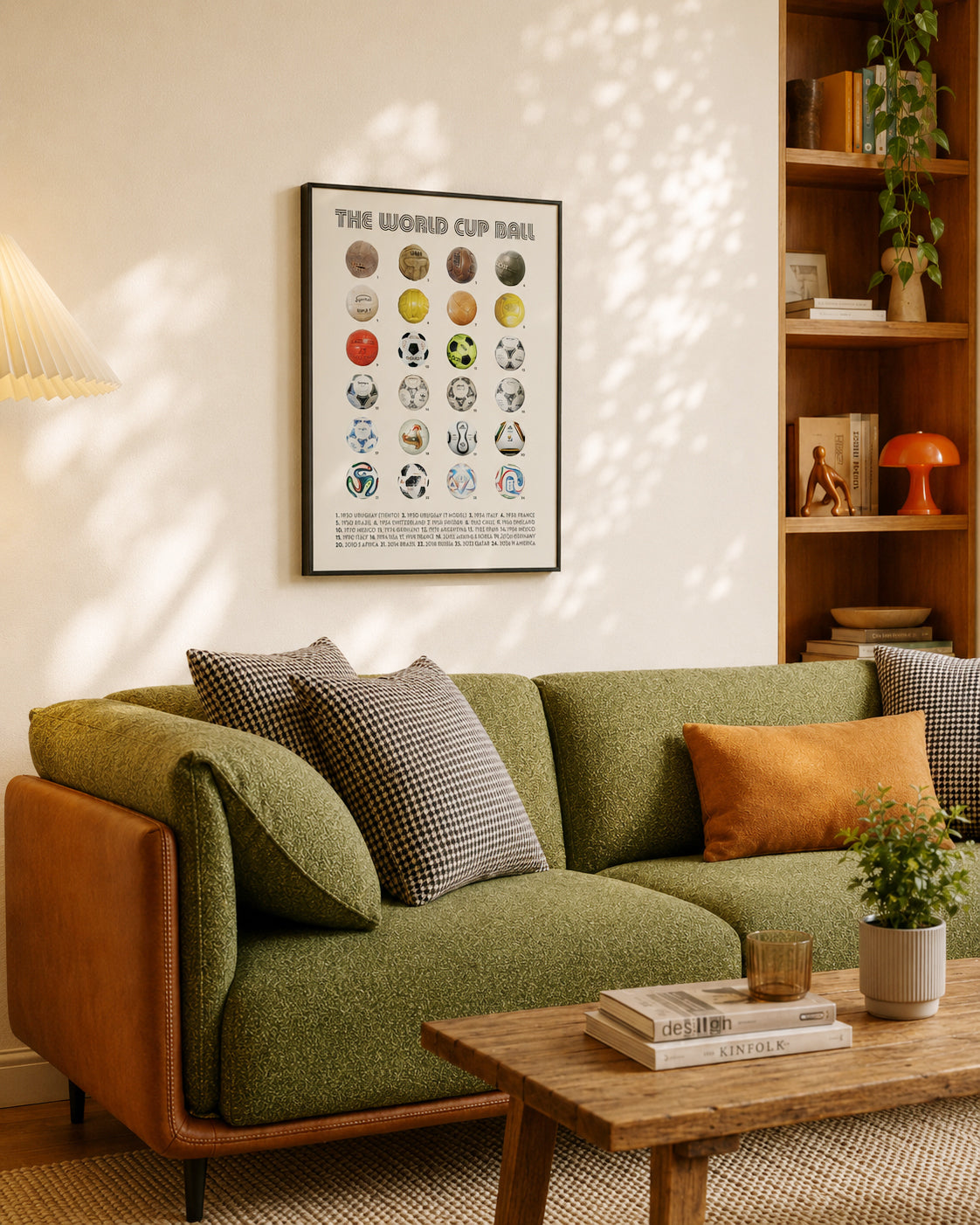 World Cup Ball Poster, Soccer Wall Art, Football Poster