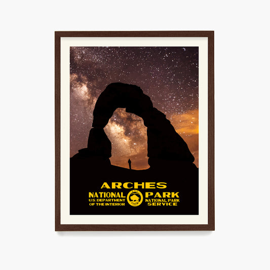 Arches National Park Poster, National Park Wall Art