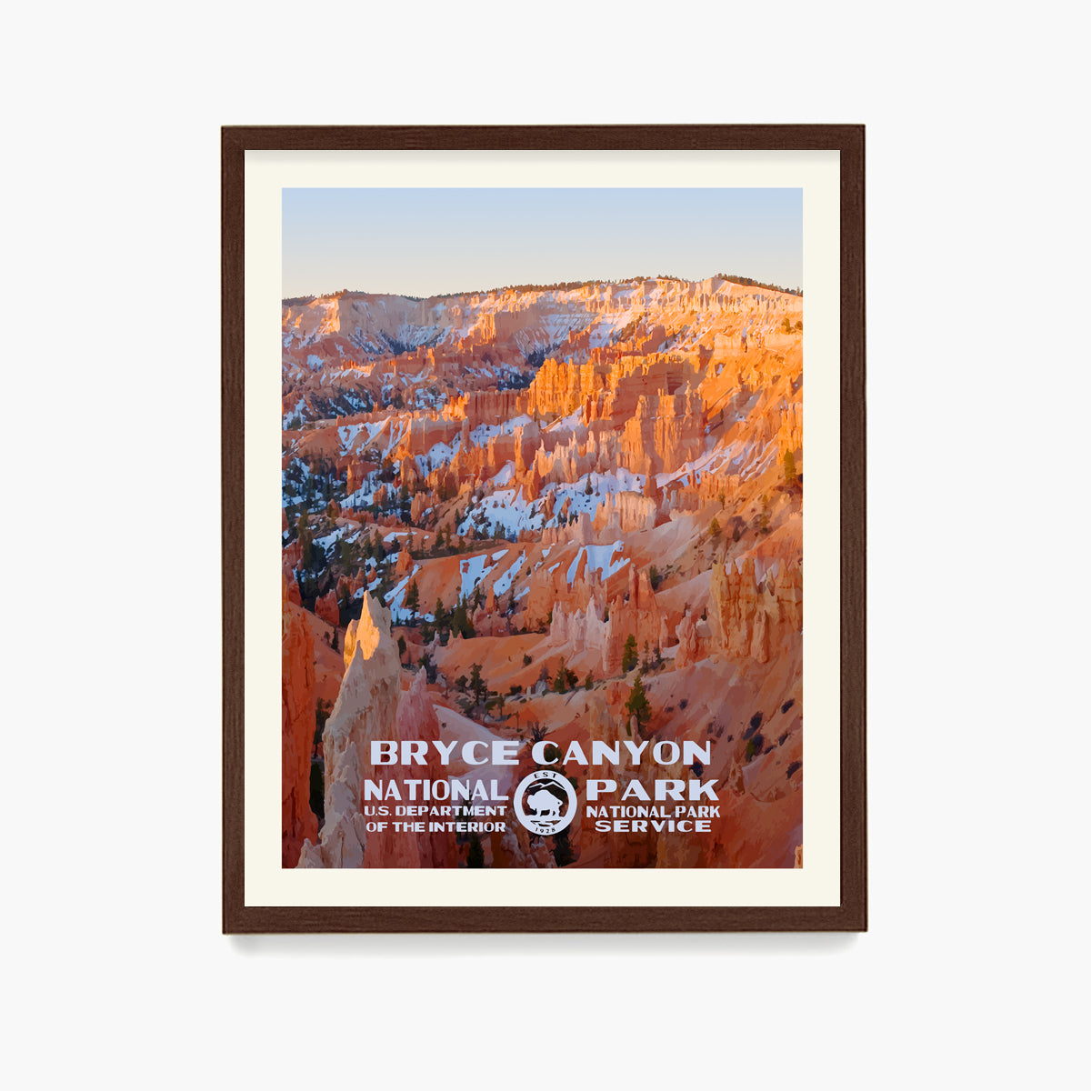 Bryce Canyon National Park Poster, National Park Wall Art