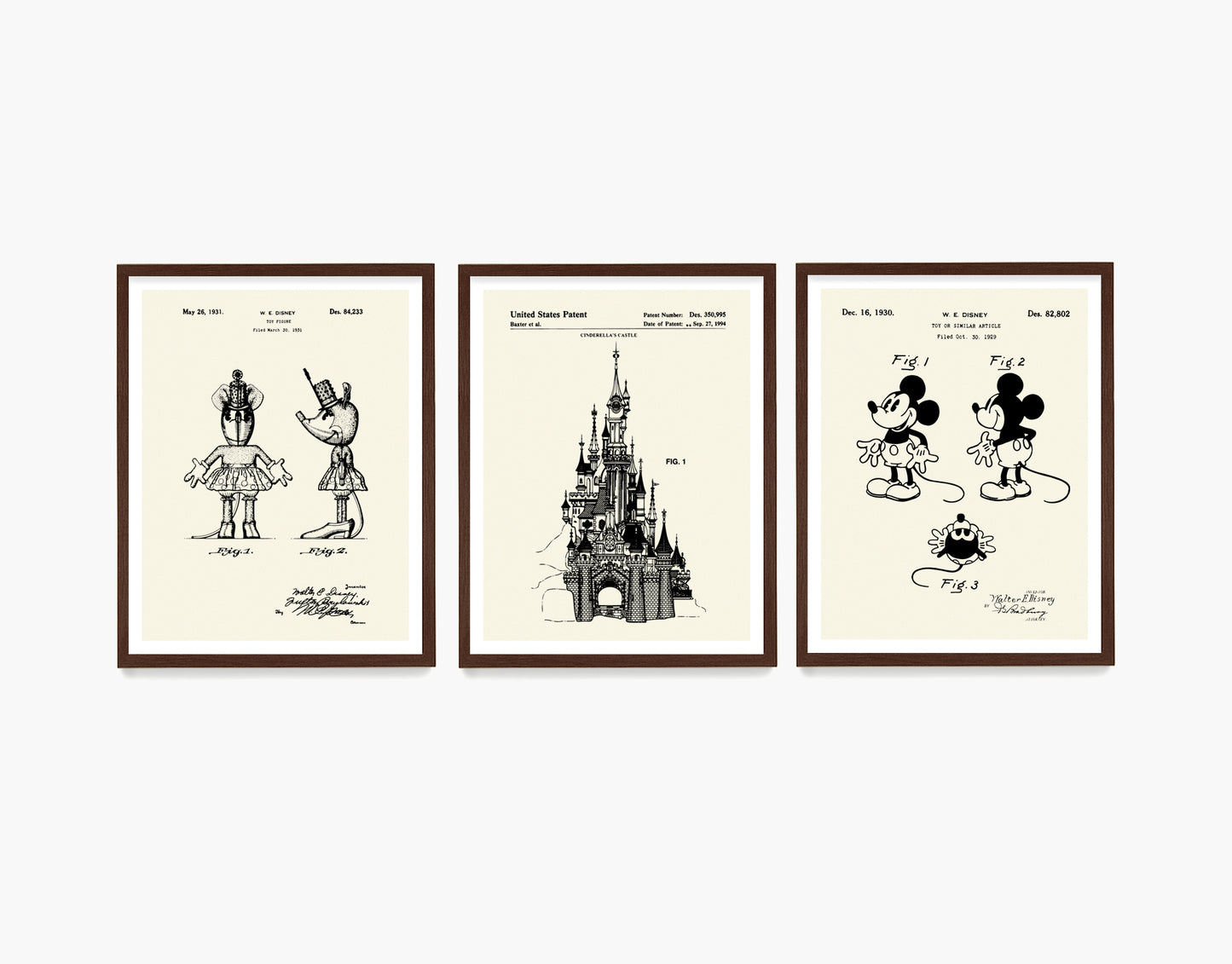 Disney Patent Prints, Disney