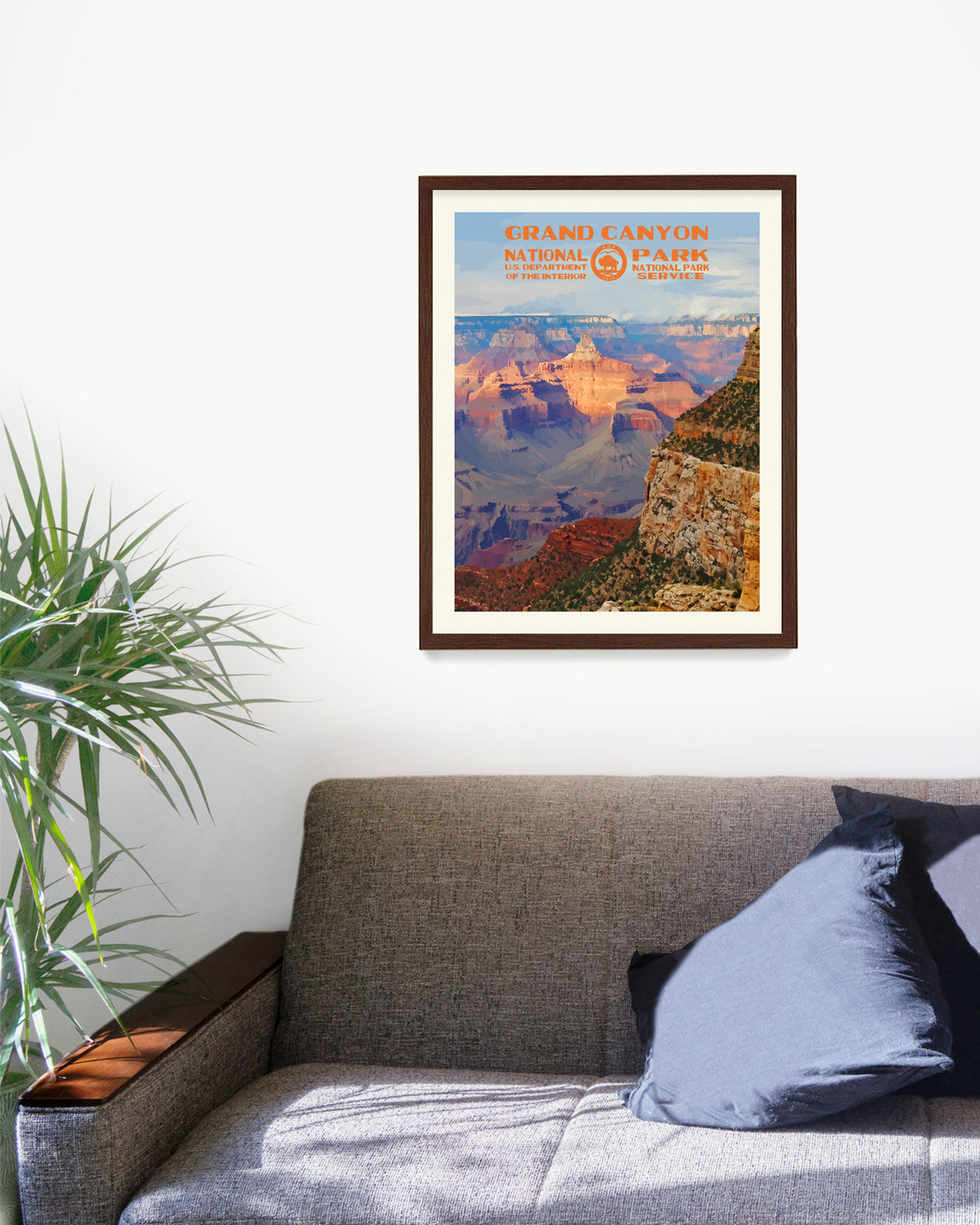 Grand Canyon National Park Poster, National Park Wall Art