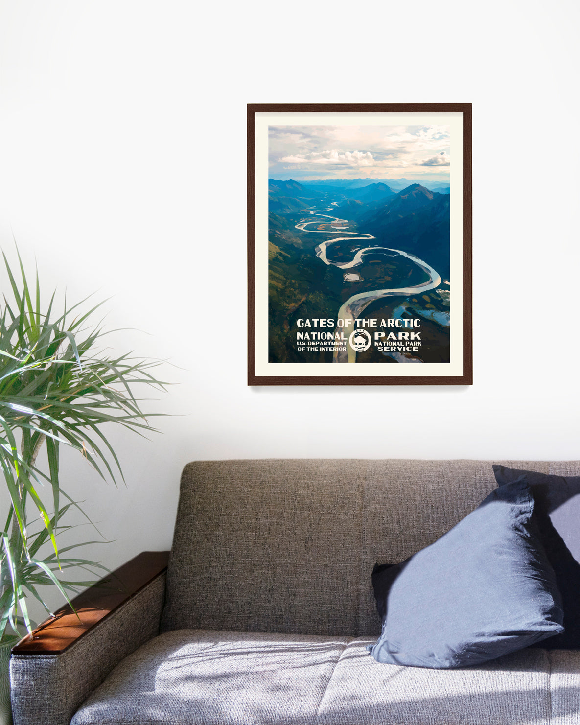 Gates of the Arctic National Park Poster, National Park Wall Art