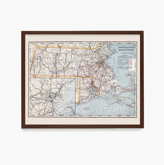 Massachusetts Map, Massachusetts Home, Boston Map Wall Art